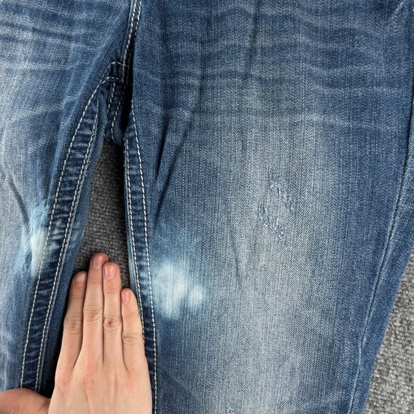 Miss Me Denim Jeans Women Embellished Studded Cross JW7538T **** ACTL 30X33.5 - Picture 9 of 16